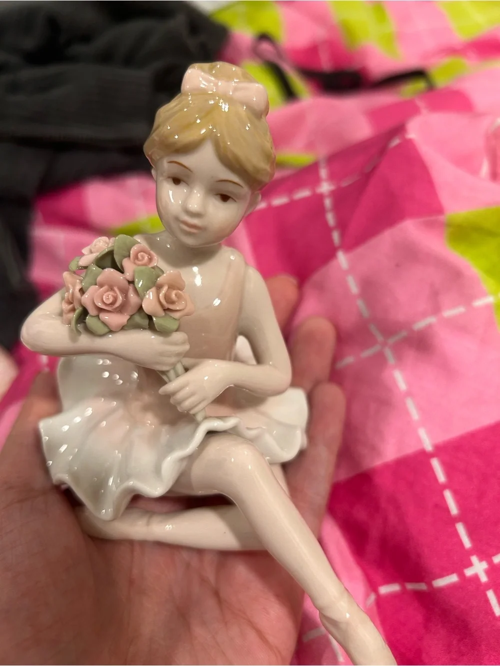 Pink porcelain Ballerina core